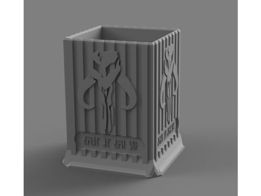 mythosaur container - mandalorian by rwmech arts entertainment movies star wars is 3d print model - Mito3D