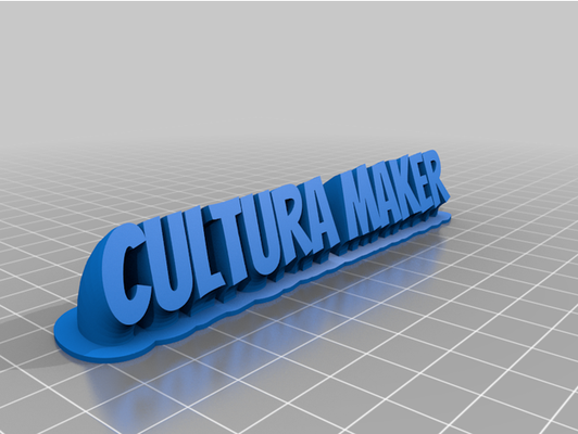creador cultura by jeff adrián personalizado 3d print model - Mito3D