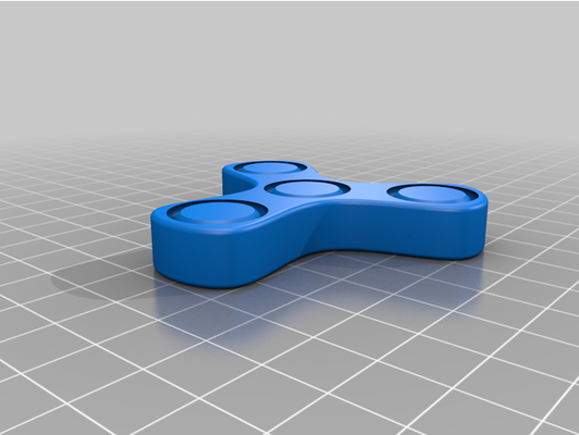 zappeln spinner by 3dpxls einfach drucken spielzeug optimiert 3d print model - Mito3D