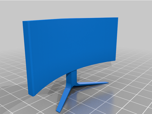 computer pc monitor by printersbut3d gaming 3d print model - Mito3D