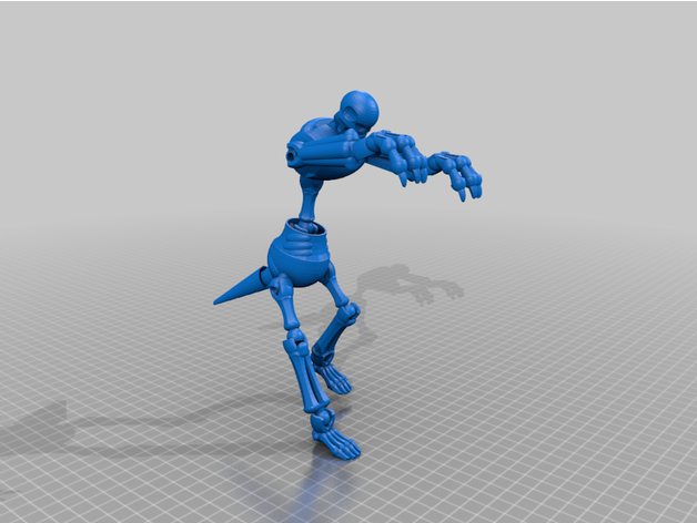 effrayant squelette by cabane boeuf 3D print model - Mito3D