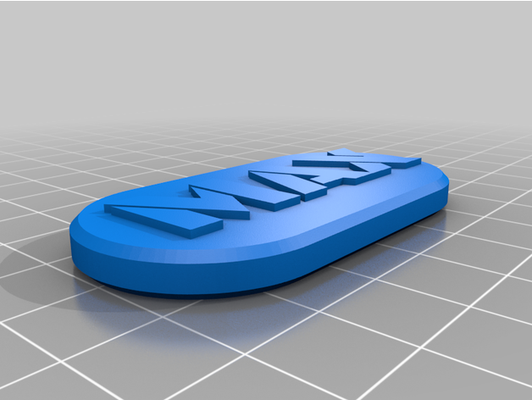 my personalizzato cane etichetta by cose sperate 3d print model - Mito3D