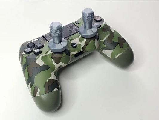 ps4 joystick extension by lenineds extensions levers 3d print model - Mito3D