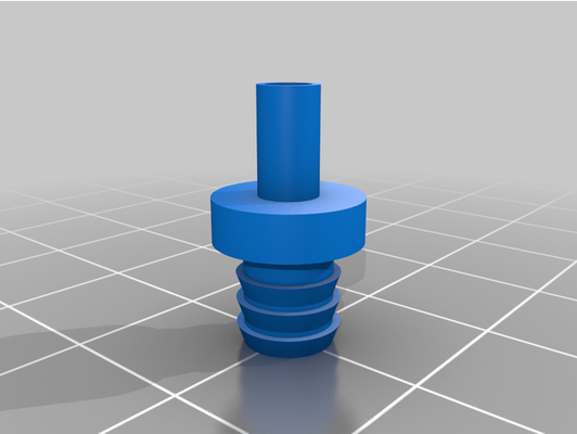 my customized hose connector - customizer by sarrgent 3d print model - Mito3D