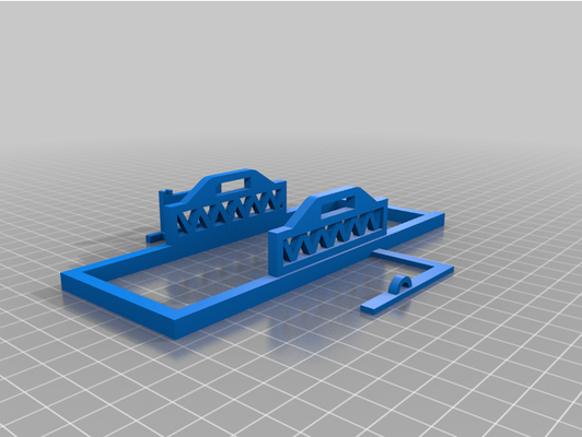 componente braçadeira xl rc tanque by lxmxb2 3d print model - Mito3D