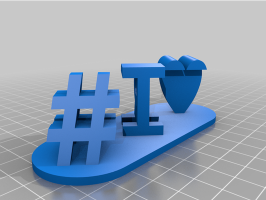 my customized dual letter blocks illusion customizer by jjxie 3d print model - Mito3D