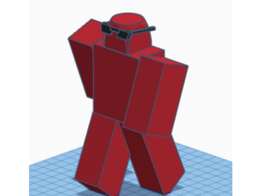 roblox charecter dont read descriptiob plz by idum character human sculpture video game 3d print model - Mito3D