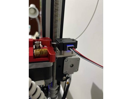 ender 3 filament runout sensor mount dual gear extruder version by brunosouzapicinini 3d print model - Mito3D
