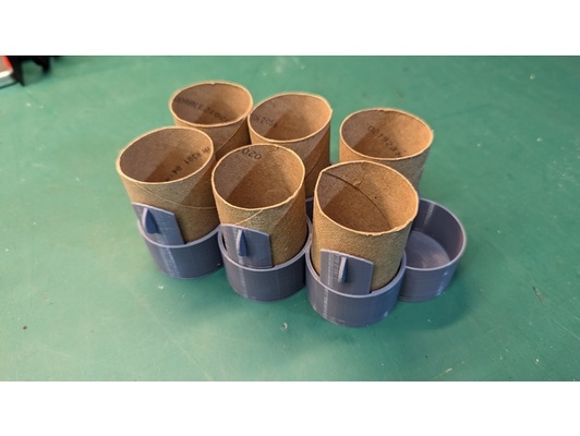 seed starter tray toilet paper rolls tubes by ibdilbert 3d print model - Mito3D