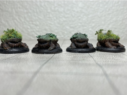 carnivore gazon by stormcrow13 28mm miniature dd dnd mini plante 3d print model - Mito3D
