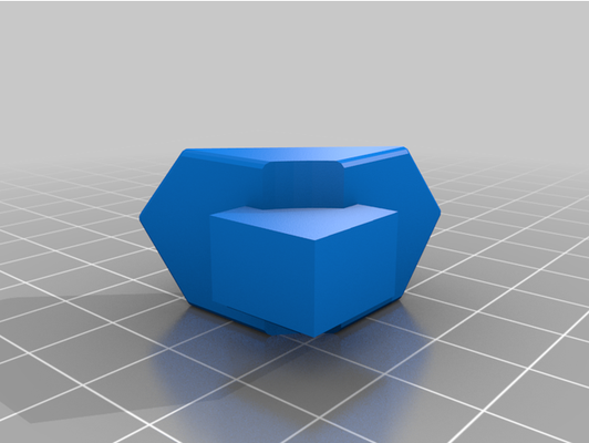 my personalizzato rubik cubo forme by 3dprintingguy3dprints 3d print model - Mito3D