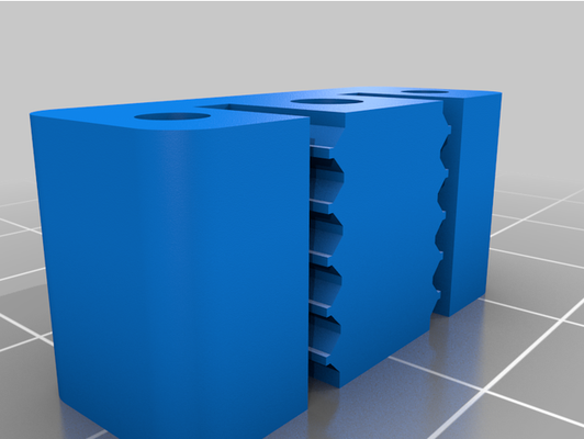 kp3s x axis simple tensioner by hanz grau 3d print model - Mito3D