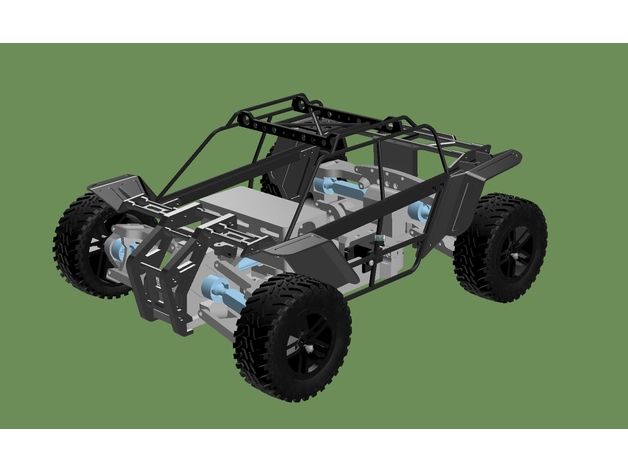 tarmo 4 buggy frame by phil maddox tarmo4 mods 3D print model - Mito3D