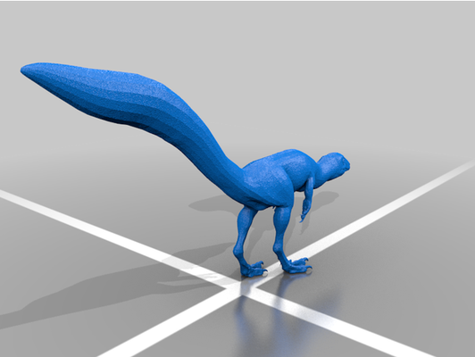 sinosauropterige by dinoking27 cina cinese draghi piumato dinosauri giurassico parco mondo collegamento 3d print model - Mito3D