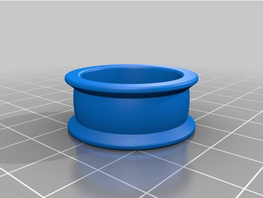 roller 6 mm belt bearing 608 8 22 7 by planure 3d print model - Mito3D