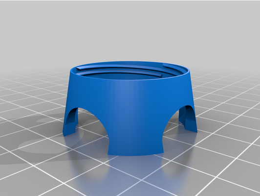 bee feeder - bottle stand by jamalkg 3d print model - Mito3D
