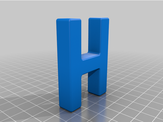 alphabet by 3dstuffguy bonne heure enfance éducatif jardin 39 enfants lettres pre 3d print model - Mito3D