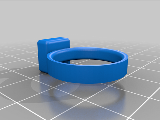 university of florida ring by awtungol1030 3d print model - Mito3D