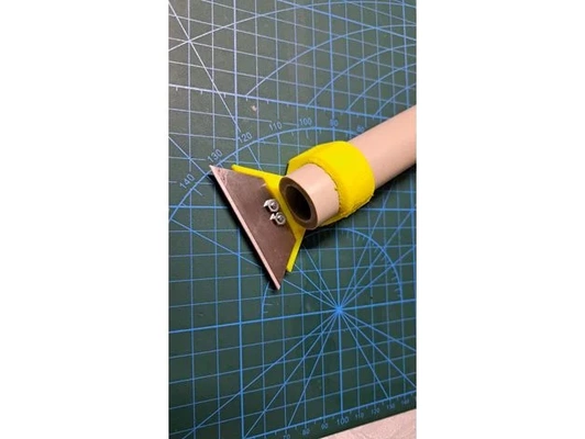 raspador by robop lâmina navalha stanley 3d print model - Mito3D