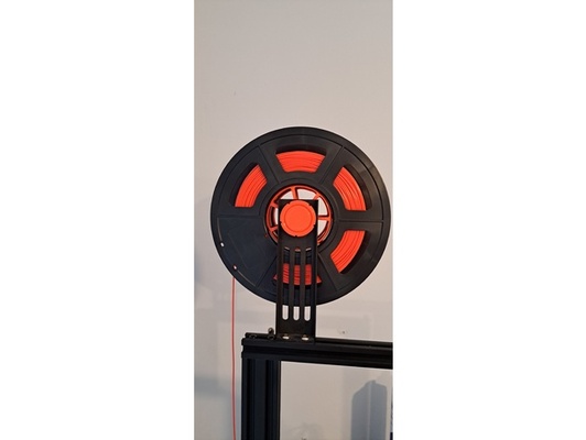 lighweight balanced spool holder sunlu sized spools 72mm by lukefdavies87 creality ender 3 pro filament lightweight 3d print model - Mito3D