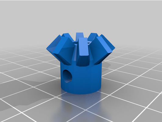 whirley-pop replacement gear by tjemsley whirley pop whirleypop 3d print model - Mito3D