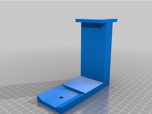 clover mini pos register under-desk mount by mxremy 3d print model - Mito3D