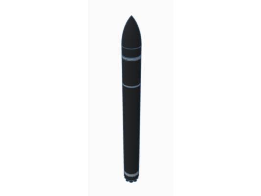 foguete elétron by parabarasam 3d print model - Mito3D