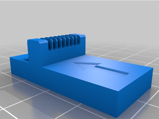 ethernet cable wire comb rj45 connector by mineralmike 3d print model - Mito3D