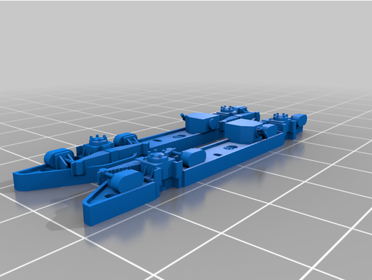 dresuar vagon güç boji çerçeveler ho by jamey mac 3d print model - Mito3D