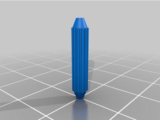 my customized dowel pin 317 dia by woody1940 3d print model - Mito3D
