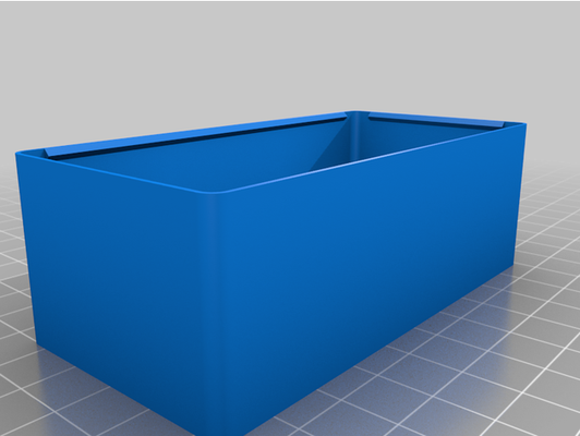 my personalizado snap fit electrónica proyecto caja recinto by dk1mi 3d print model - Mito3D