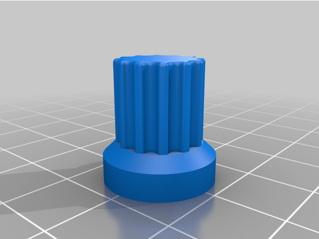 knopf variable widerstand v3 f3d by dimon 2403 3D print model - Mito3D