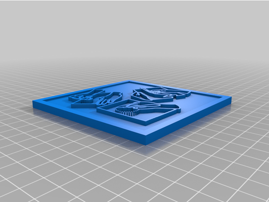 icona arasaac plastica by innova3dnextgeneration arti artigianato manualidades pittogramma 3d print model - Mito3D