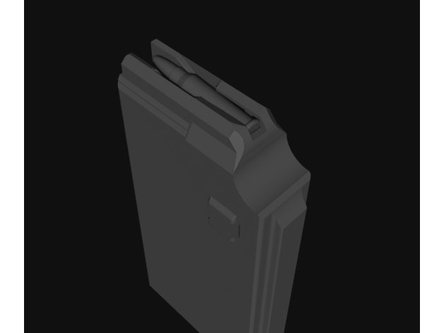 jard-17 wsm magazine proof of concept by coyoteson 17wsm ar15 jard prototype 3D print model - Mito3D