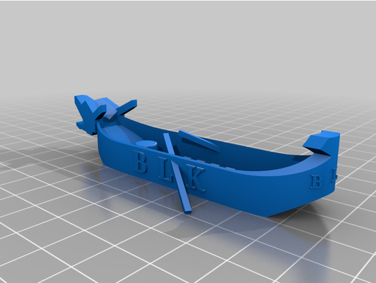 taiwan drago barca by lujack1245 3d print model - Mito3D