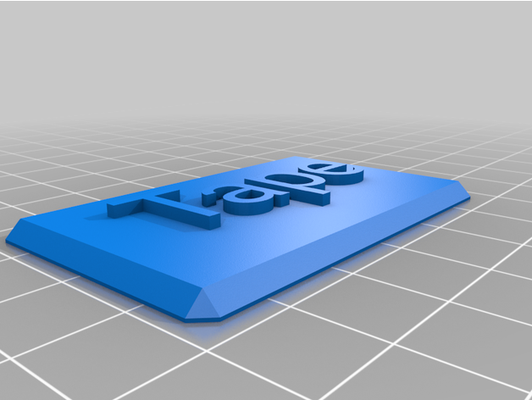 fita by clausvoko personalizado 3d print model - Mito3D