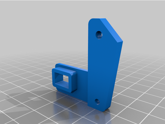 back plate to work direct drive mount by gel-ball 3d print model - Mito3D
