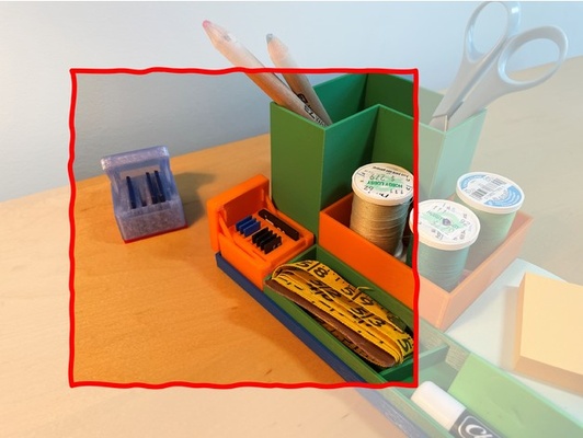 dave modular organizer pip sd tarjeta caja adaptador by antonio davesmodularorganizer escritorio organizador micro soporte herramienta 3d print model - Mito3D