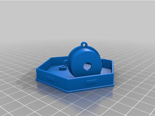 built-in micro pump modular desktop fountain by dkummer 3d print model - Mito3D