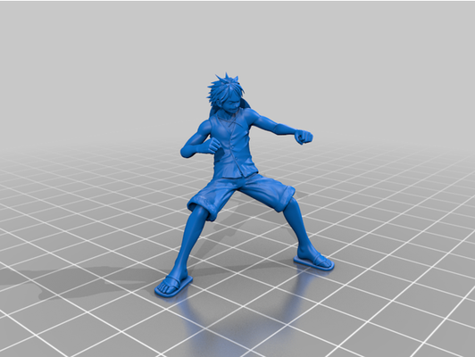 luffy by keongsky 3d print model - Mito3D