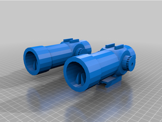 nerf compatible ar scope by hgkyj attachment 3d print model - Mito3D