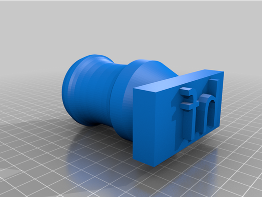 my customized customizeable stamp lowercase by hadleymicah 3d print model - Mito3D