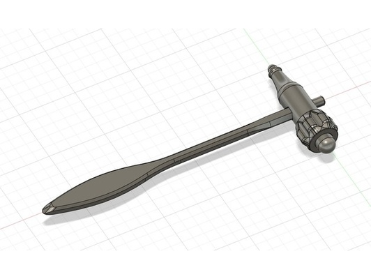 reflex hammer tromner 2 by atst133 medizinisch geräte neurologie 3d print model - Mito3D