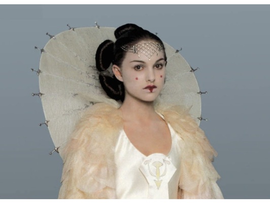 padme parade kleid sonnenschirm by shortforaclonetrooper cosplay padmeamidala paradekleid amidala requisiten königinamidala krieg sterne star kriege legion 3d print model - Mito3D