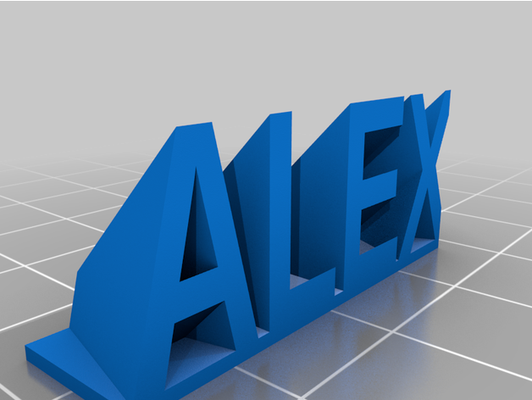 alexandre by cesareto personalizado 3d print model - Mito3D