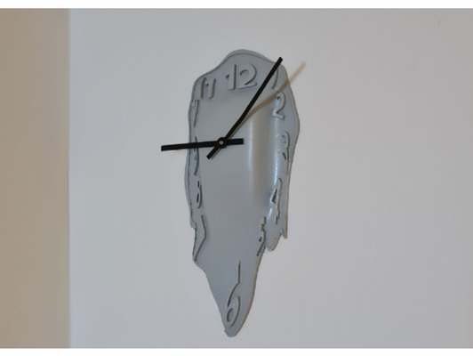 fusion regarder by architecteturpur art l'horloge mur monter 3d print model - Mito3D