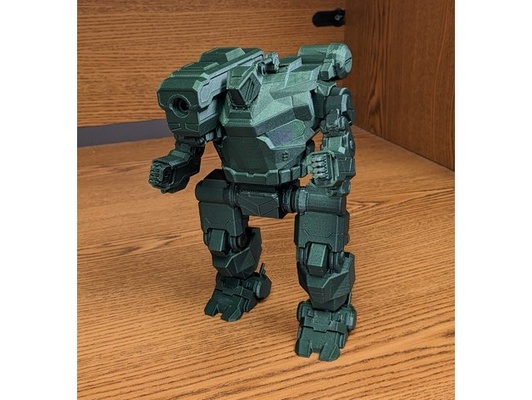 articulated mwo hunchback remix by daurock 3d print model - Mito3D