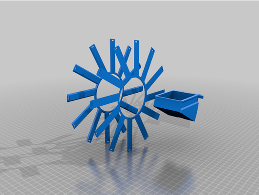 cajon de rueda filamento by ignacruz customized 3d print model - Mito3D