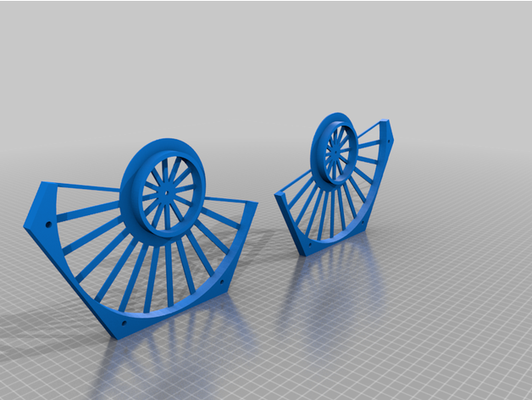 my personalizzato verticale filamento bobina parti cassetto in piedi by ignacruz 3d print model - Mito3D