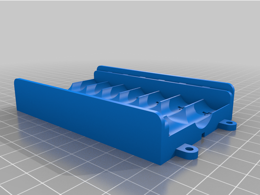 my customized battery box aa cells by biggestbee 3d print model - Mito3D